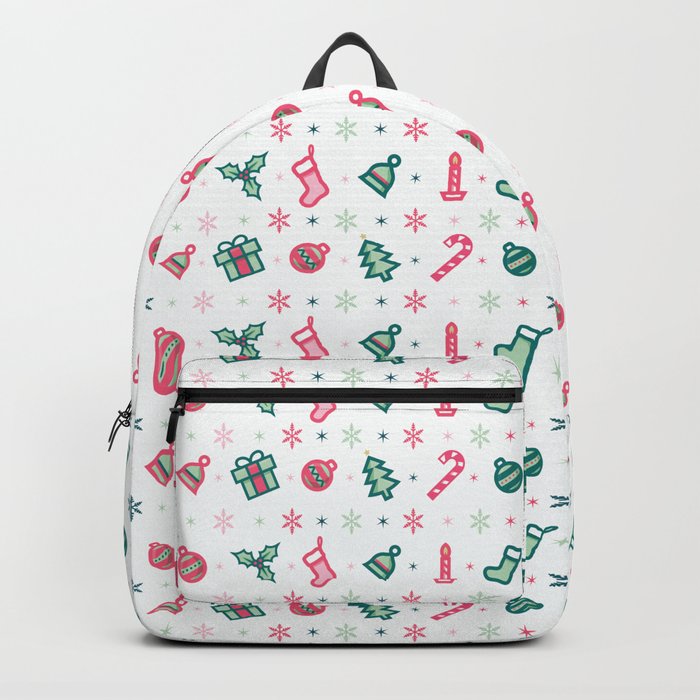 Merry Christmas Pattern 2017 Backpack