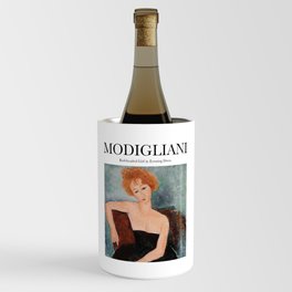 Modigliani - Red-headed Girl in Evening Dress Wine Chiller
