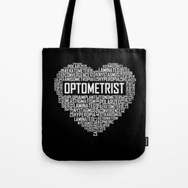 Optometrist  - Heart Tote Bag