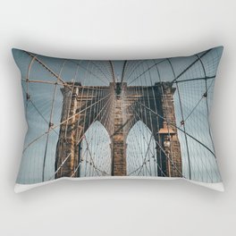 Brooklyn Bridge in New York City Rectangular Pillow