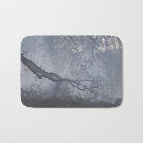 blue fog Bath Mat