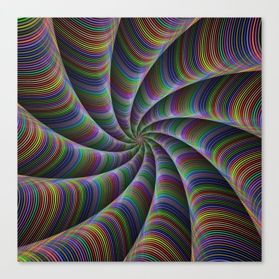 Infinite color fun Canvas Print