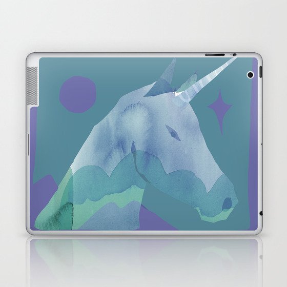 Abstraction_YOU_ARE_MAGICAL_UNICORN_UNIQUE_POP_ART_0117A Laptop & iPad Skin