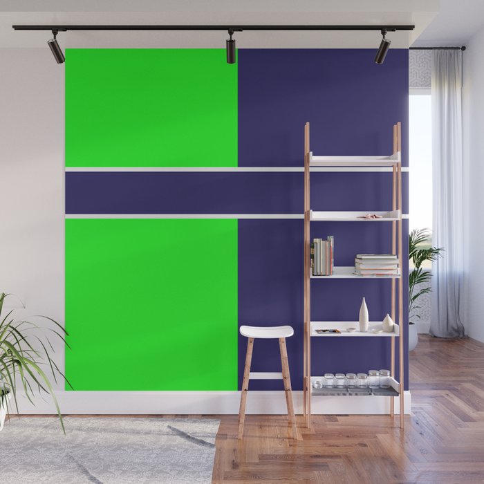 Team Colors...... 6 Lime green /navy Wall Mural