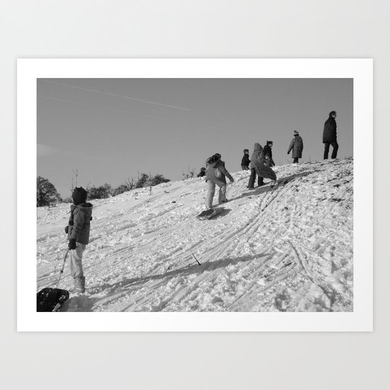 On the Hill II #11 Art Print