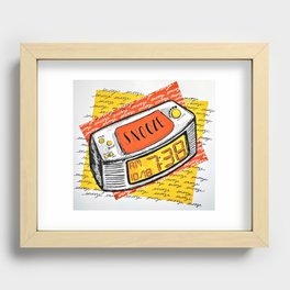 Snooze Recessed Framed Print