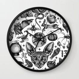 Witchcraft Wall Clock