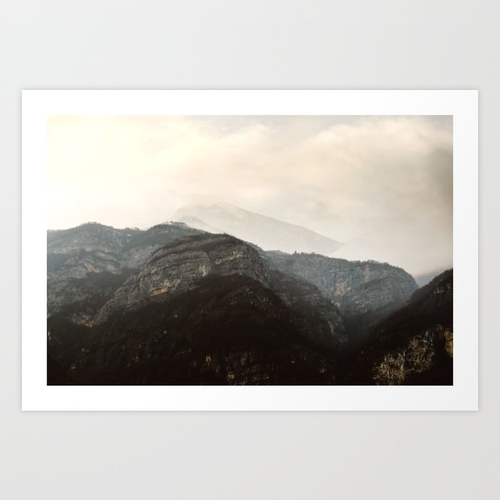 Mountain Frost v3 | Nautre and Landscape Photography Art Print