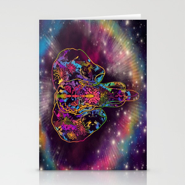 Cosmic Elephant Stationery Cards