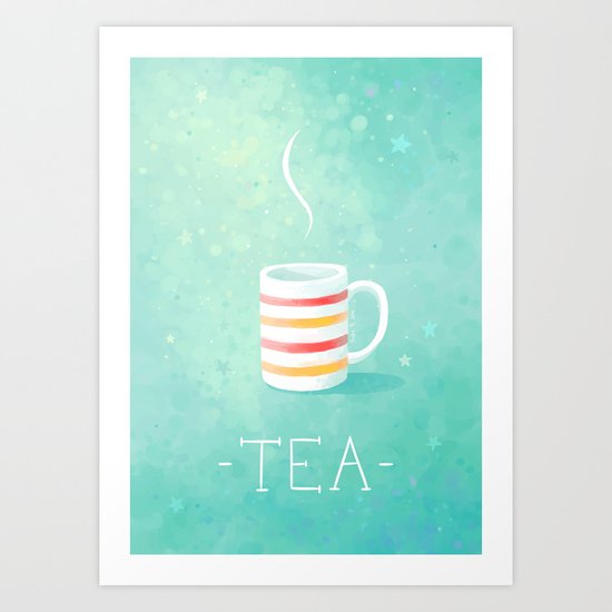 Tea Art Print