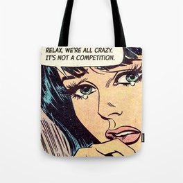 Crazy Competition Tote Bag