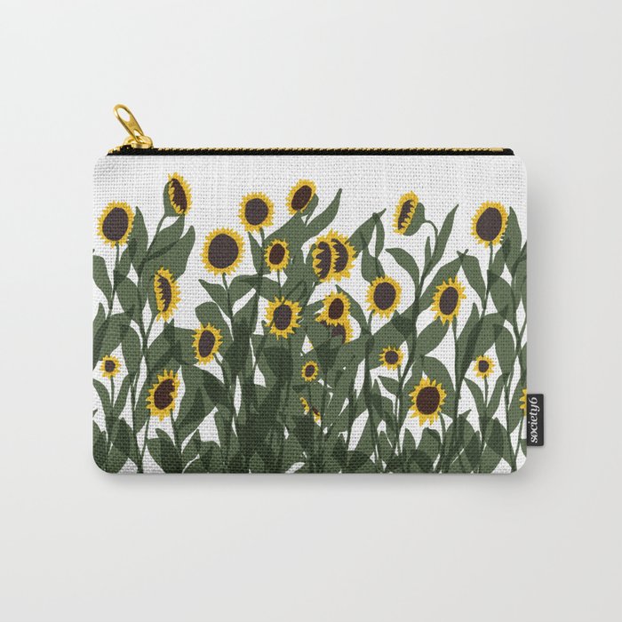 Sunflowers Carry-All Pouch