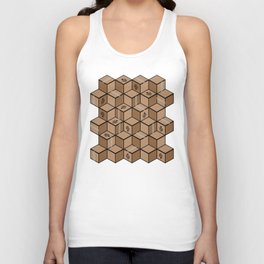 packing boxes (this side up) Unisex Tank Top
