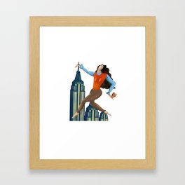 City Girl Framed Art Print