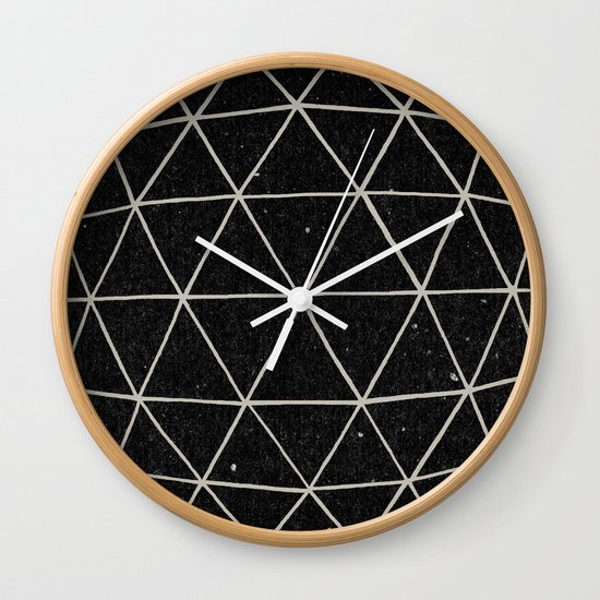 Geodesic Wall Clock