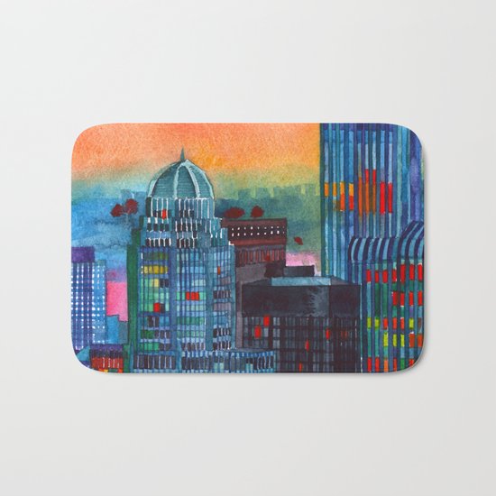 New York buildings vol3 Bath Mat