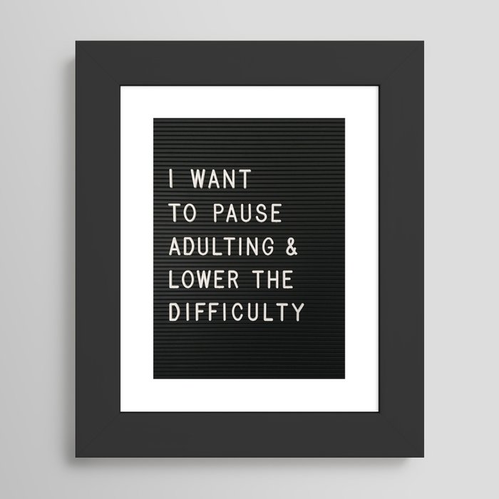 Framed Art Print