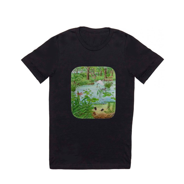 A Day of Forest (4). (the lake ecosystem) T Shirt