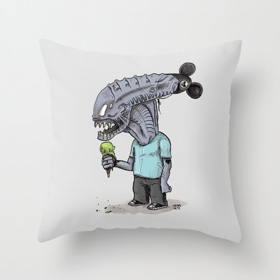 Happiest Space On Earth Throw Pillow