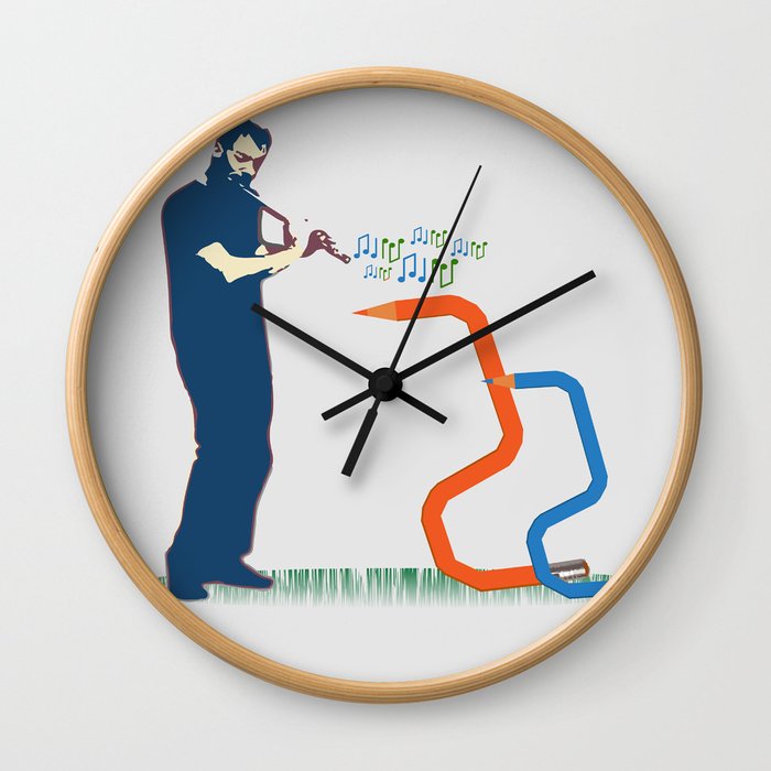 Creativity Charmer Wall Clock