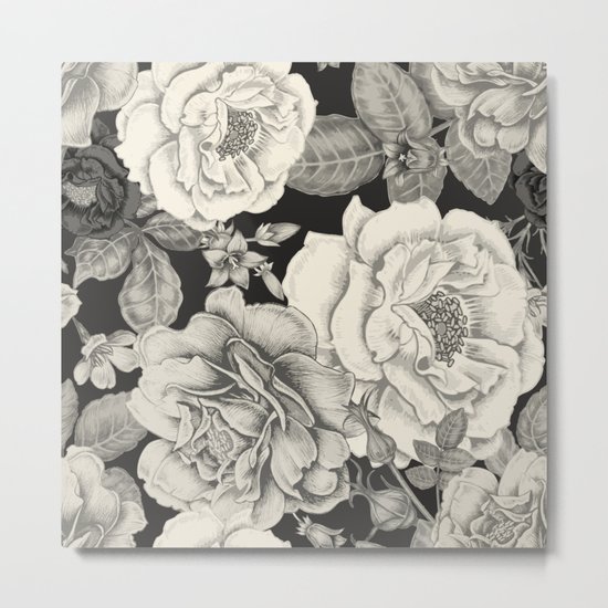 NATURE IN SEPIA Metal Print