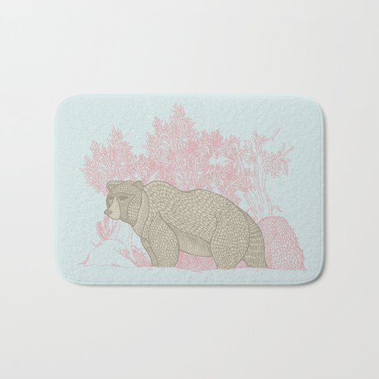 Bear! Bath Mat