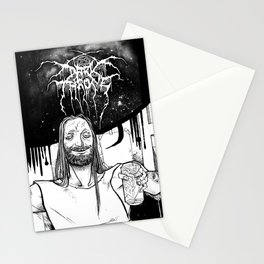 Fenriz Darkthrone "make it primitive maaaan" Stationery Cards