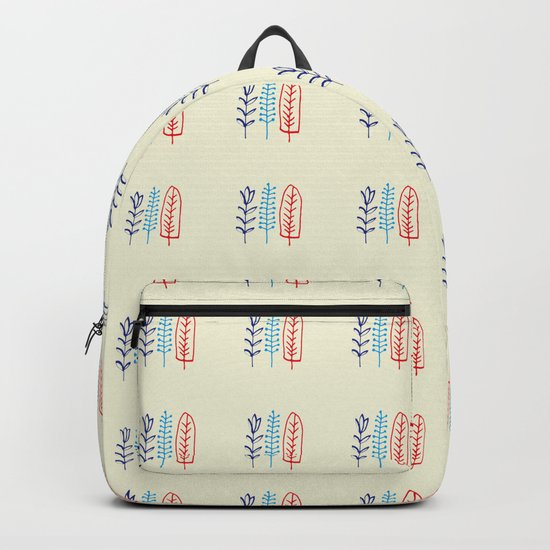 Fall and winter leaves Backpack