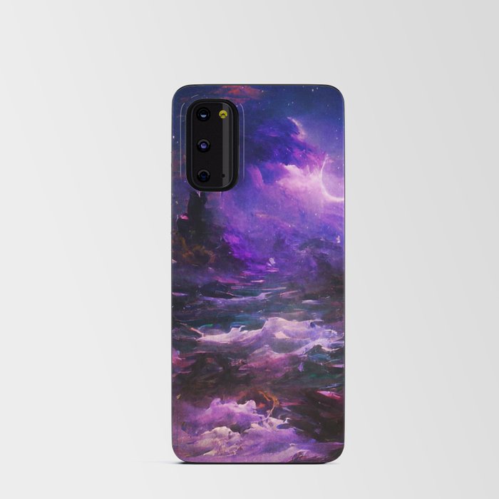 Stormy Sea Android Card Case