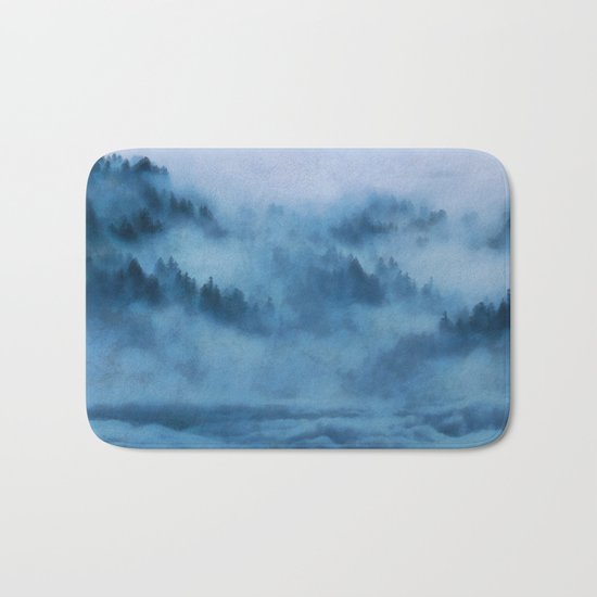 Forest Above the Clouds Bath Mat