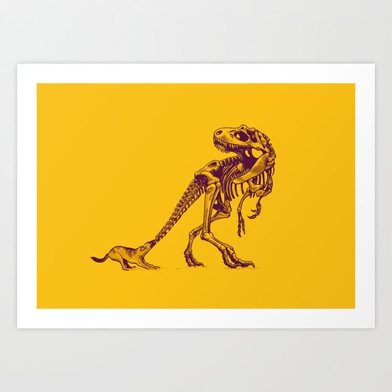 Big chew Art Print