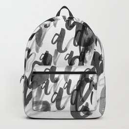 Paradise Paradox Backpack | Chaotic, Brush, Contemporary, Typographicart, Designinterior, Handmade, Abstract, Paradise, Paint, Modernposter 