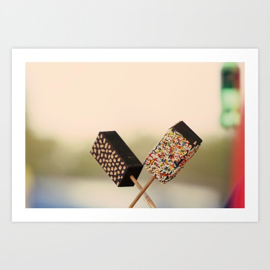 Candy Art Print