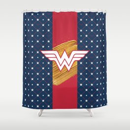 WonderWoman Shower Curtain