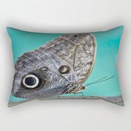 Owl Butterfly Rectangular Pillow