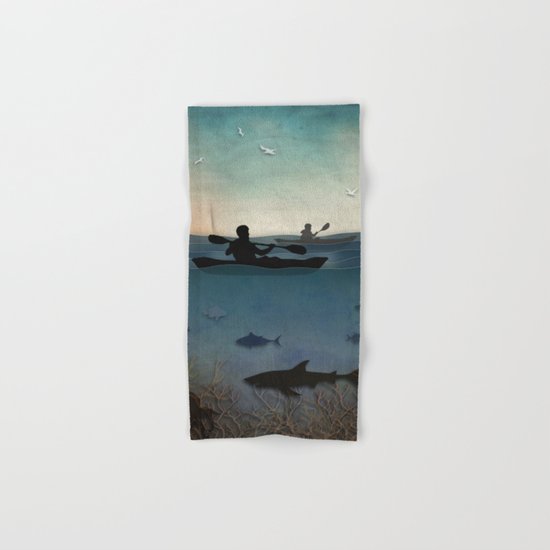 Sea Kayaking Hand & Bath Towel