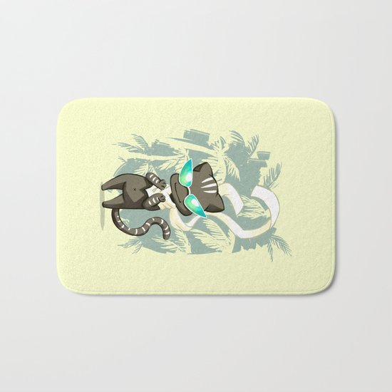 Jungle Cat Bath Mat