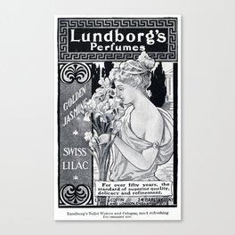 Lundborg's Perfumes  Canvas Print