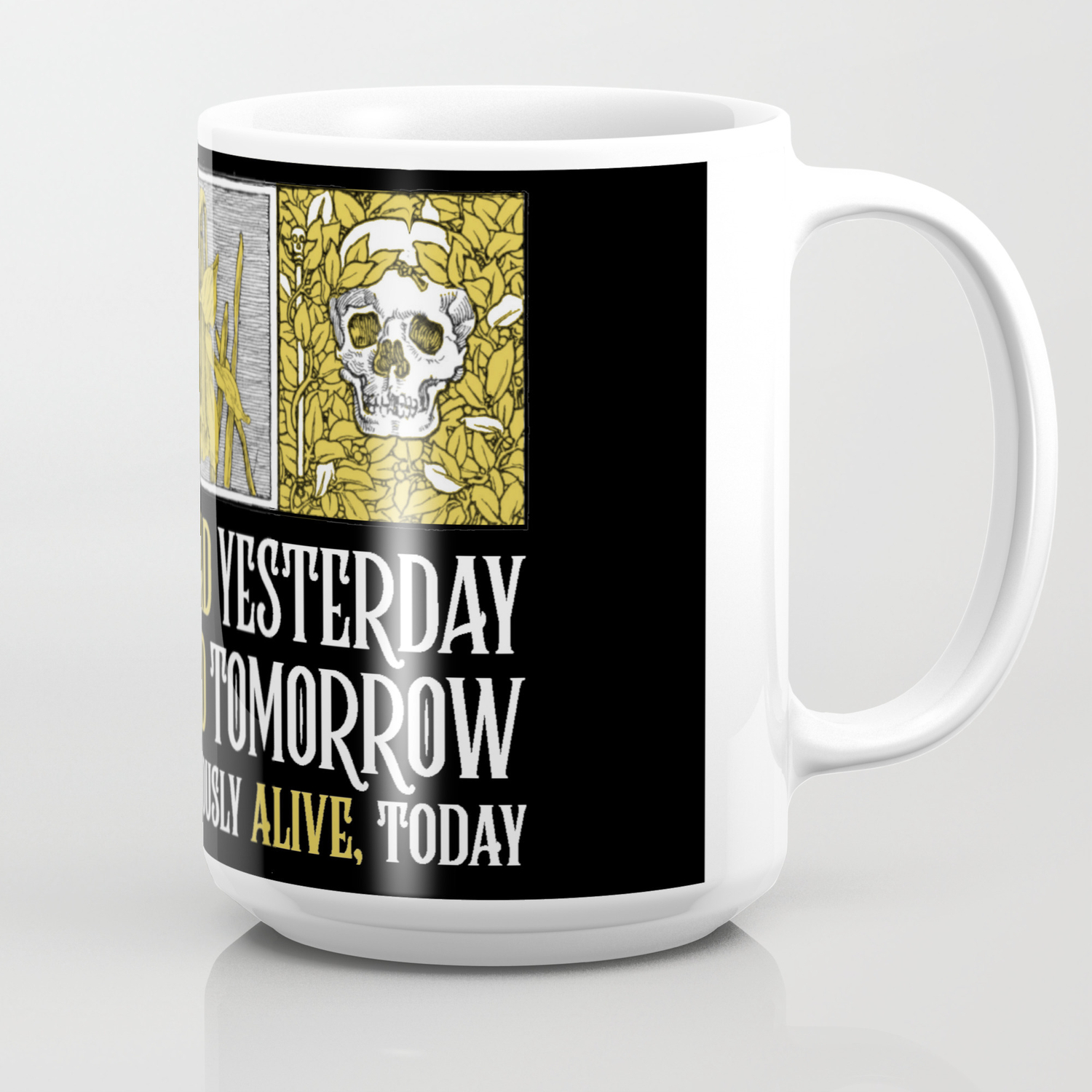 Wheel Of Time Mat Cauthon Quote Robert Jordan Almost Dead Yesterday Coffee Mug By Rgbandit Society6