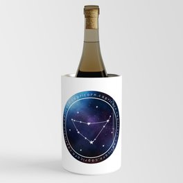 Capricorn Zodiac | Nebula Circle Wine Chiller