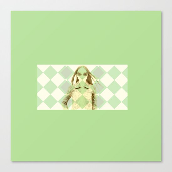 RombGirl-2 Canvas Print