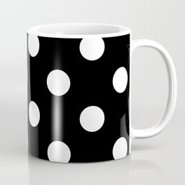 Polkadot (White & Black Pattern) Coffee Mug