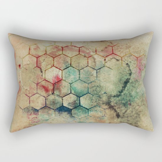 Hexa II Rectangular Pillow