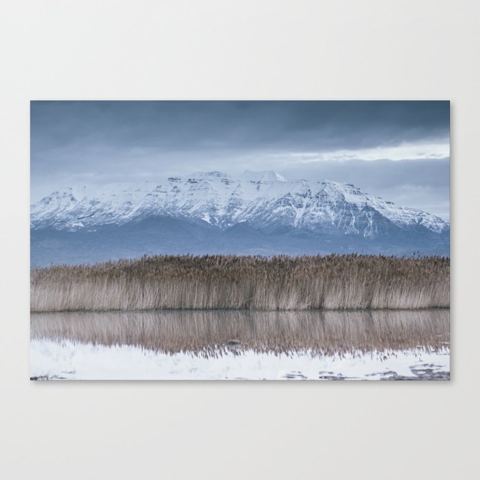 Blue Mountain Lake Canvas Print