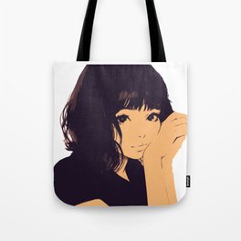 awesome  anime girl Tote Bag