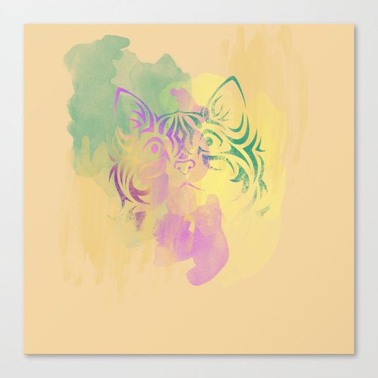 Cat fun Canvas Print