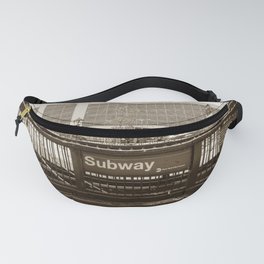 New York Sepia Fanny Pack