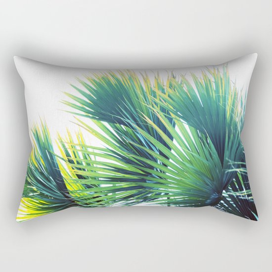Bright Palm Rectangular Pillow
