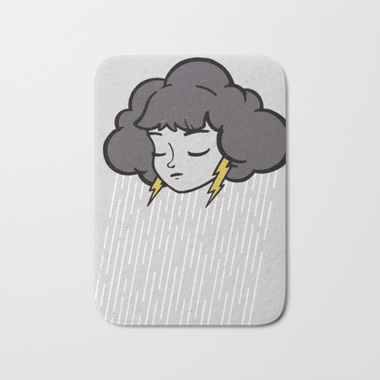 Rainy Days Bath Mat