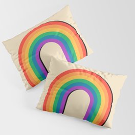  Colorful LGBT gay and lesbian rainbow Pillow Sham